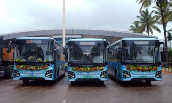 Sajjan Jindal-led JSW Greentech enters electric bus market, rolls out first 100 buses at Dolvi plant